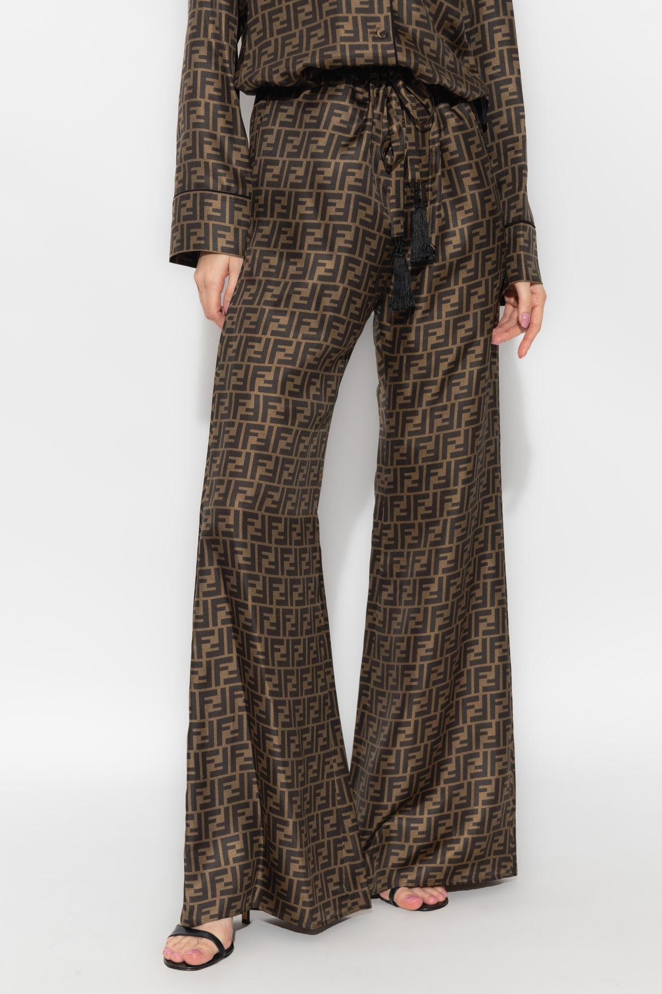 SchaferandweinerShops Timor - s side stripe track pants Blue